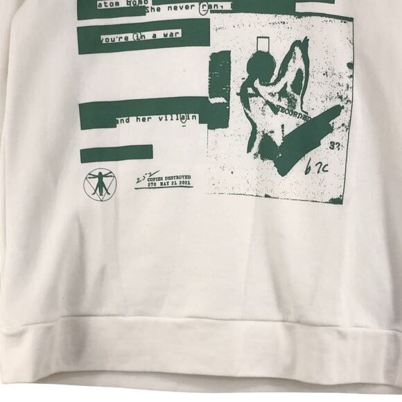 Angels & Airwaves AVA Womens Size M Lifeforms Pullover Hoodie Currant Sweatshirt - Picture 10 of 16